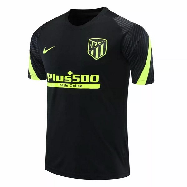 Trainingsshirt Atletico Madrid 2020-21 Schwarz Grün